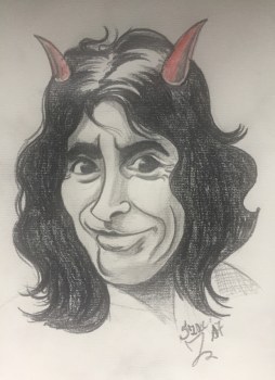 Bon Scott 21 x 28 cm